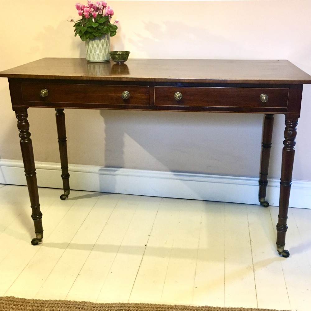 Georgian writing side table View II