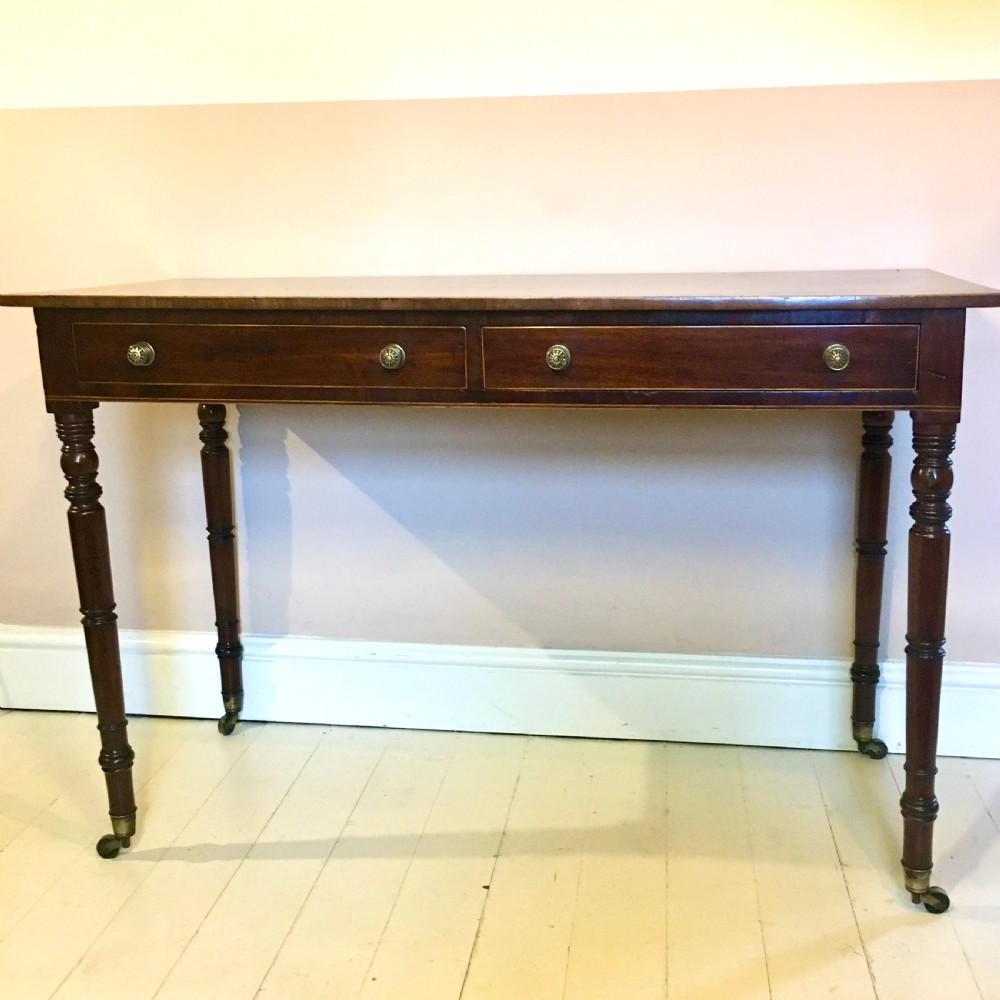 Georgian writing side table View III