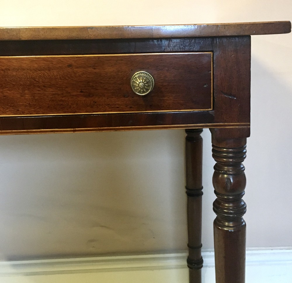 Georgian writing side table View V
