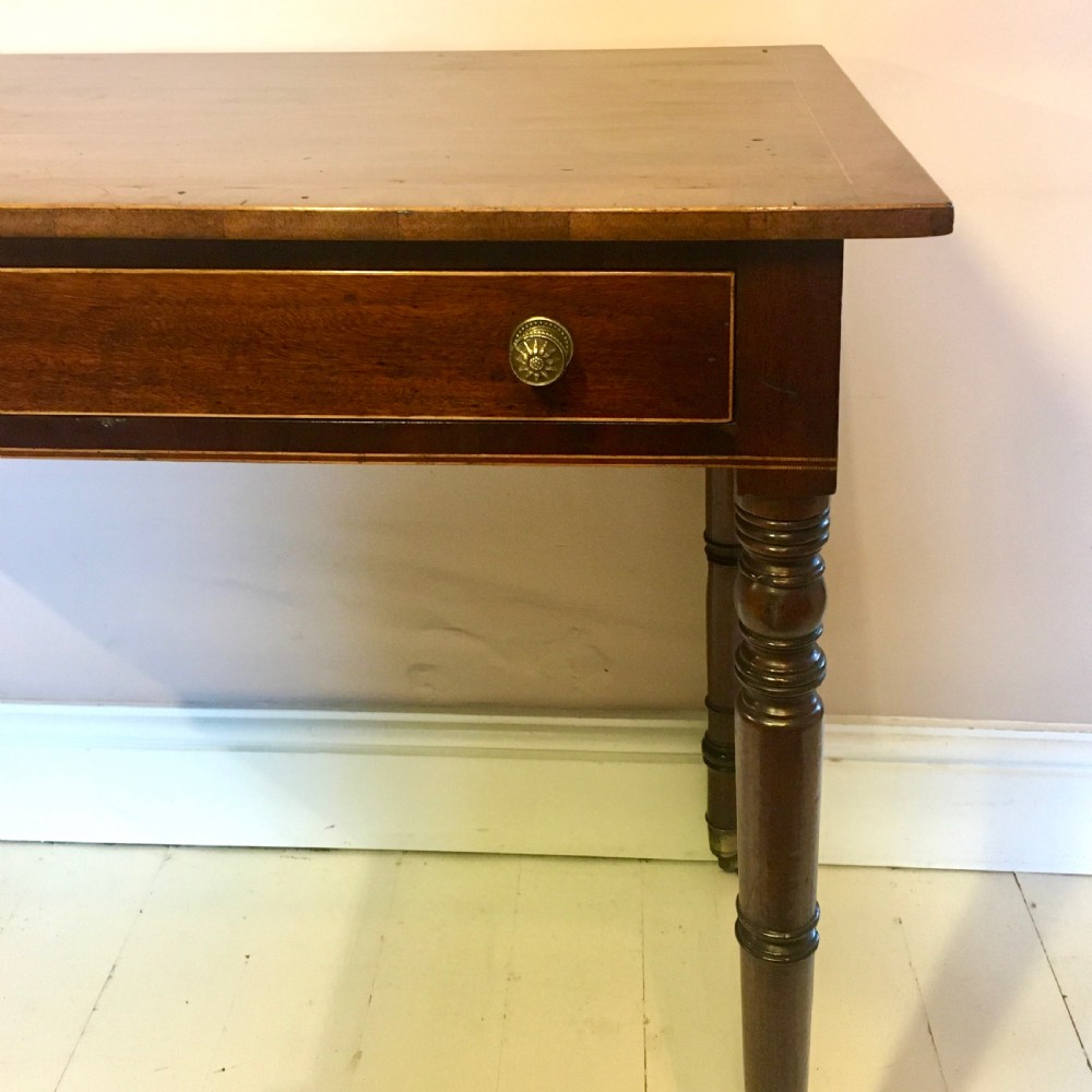 Georgian writing side table View VI