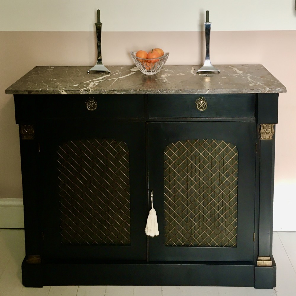 19th century painted chiffonier, sideboard View II
