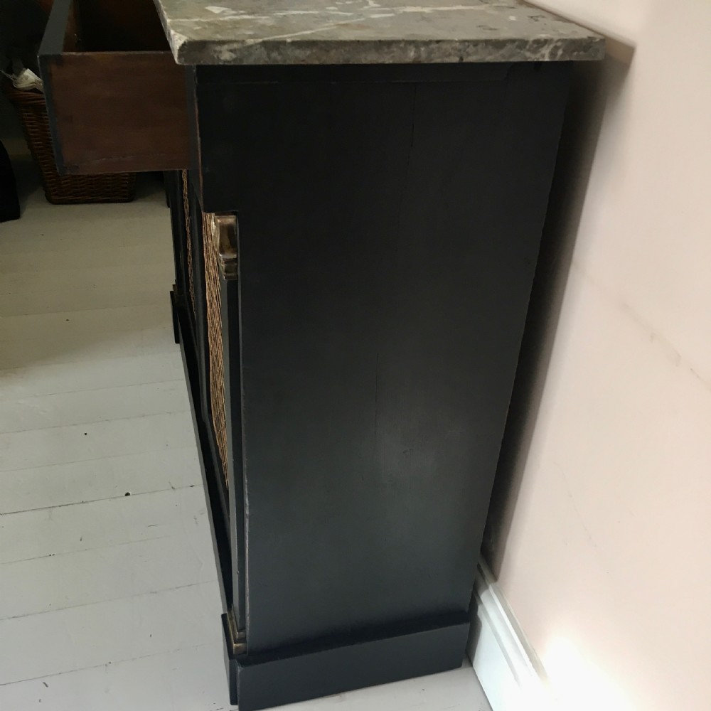 19th century painted chiffonier, sideboard View XI
