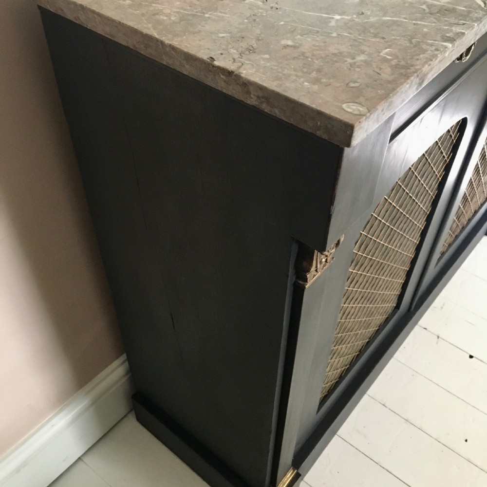 19th century painted chiffonier, sideboard View XII
