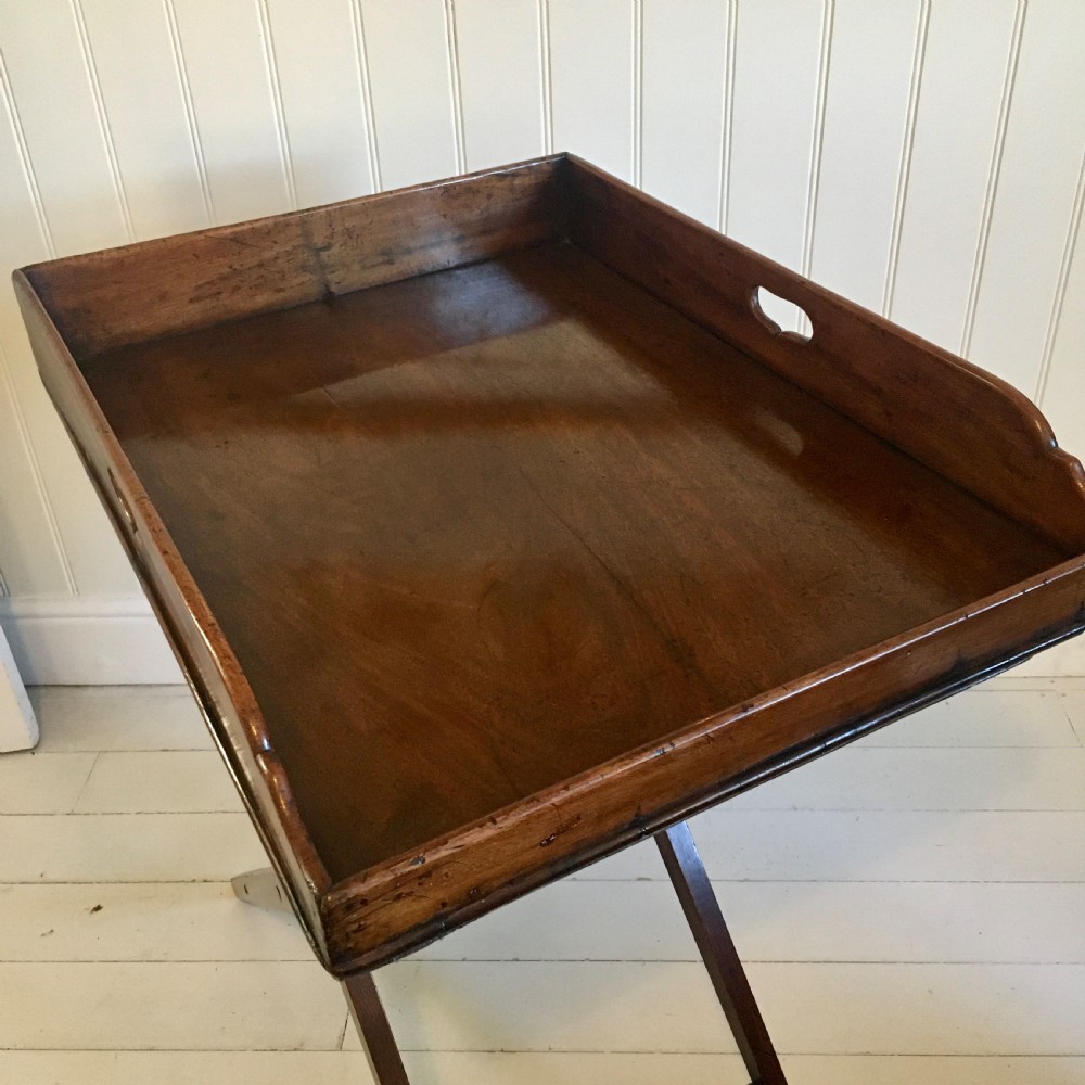 Mahogany butlers tray View IV
