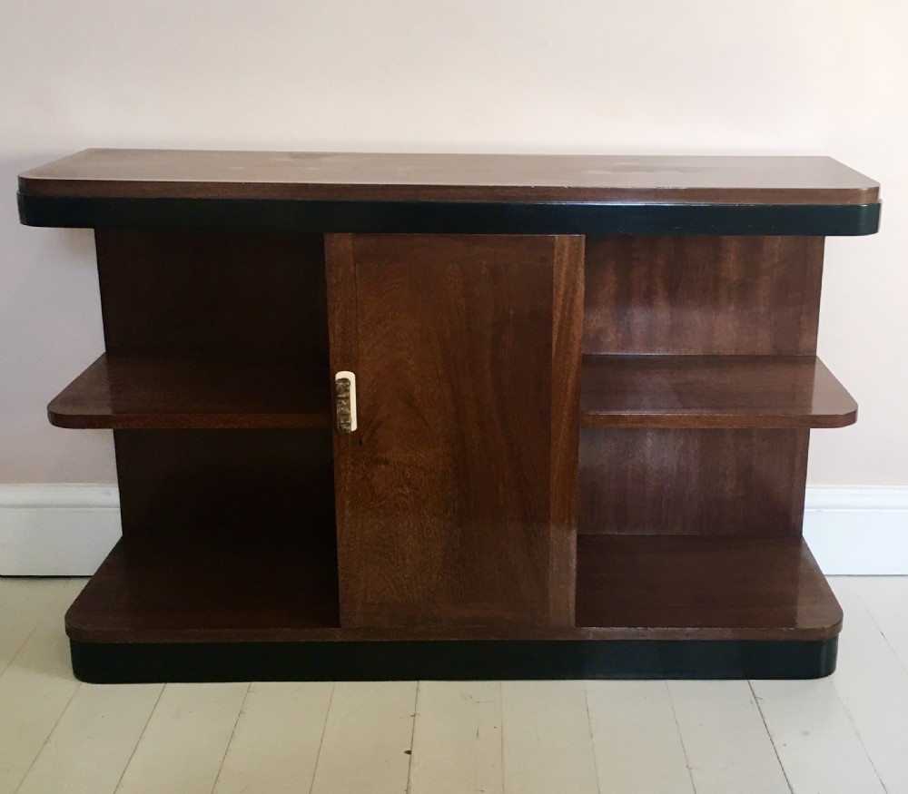Art Deco bookcase cabinet View II