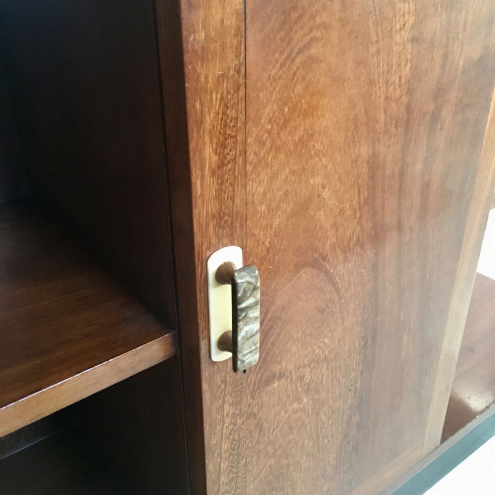 Art Deco bookcase cabinet View VI