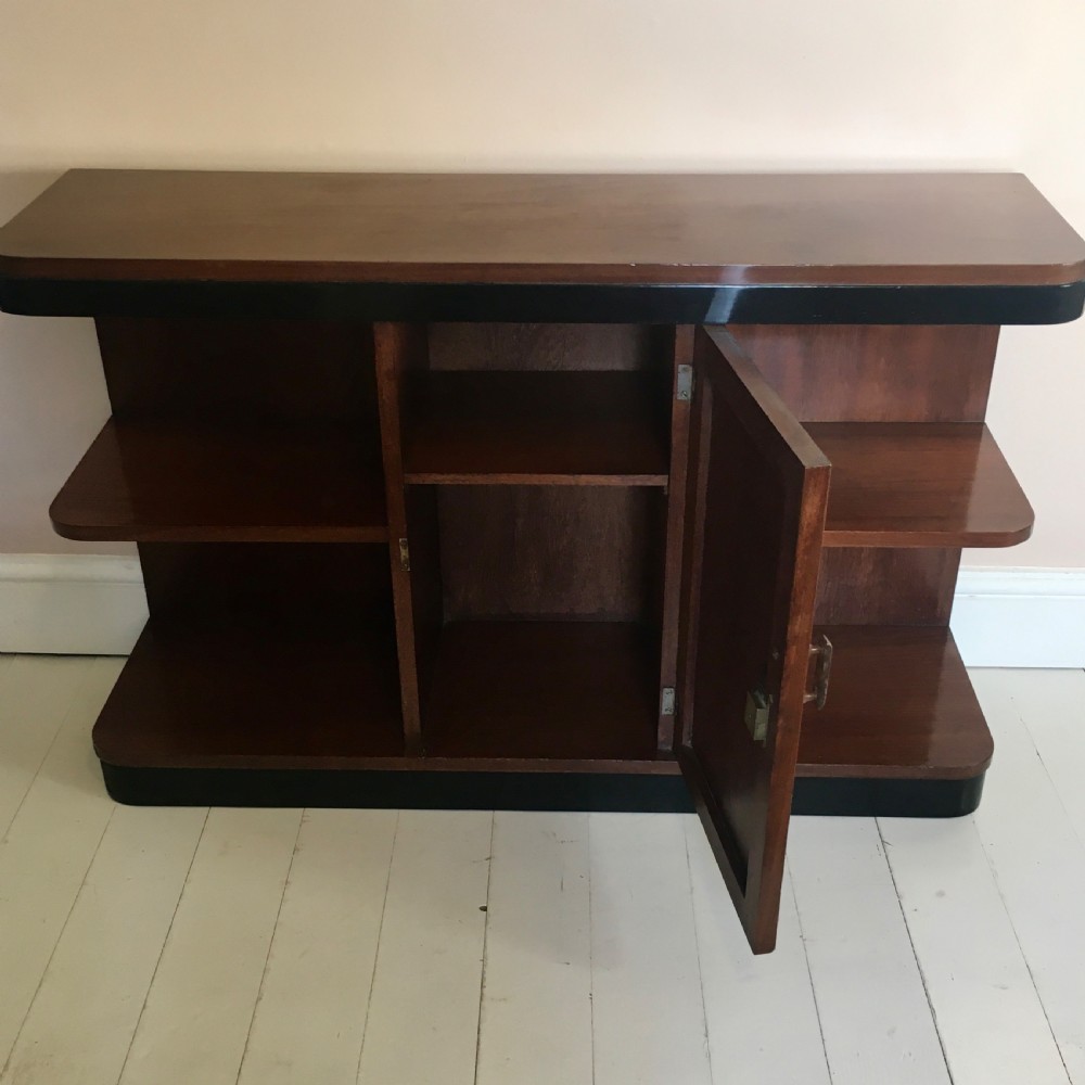 Art Deco bookcase cabinet View VII