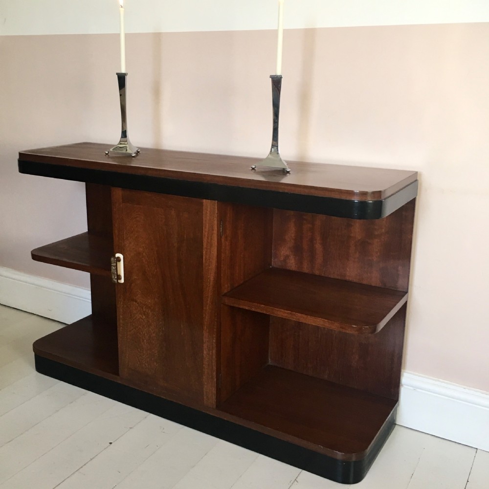 Art Deco bookcase cabinet View VIII