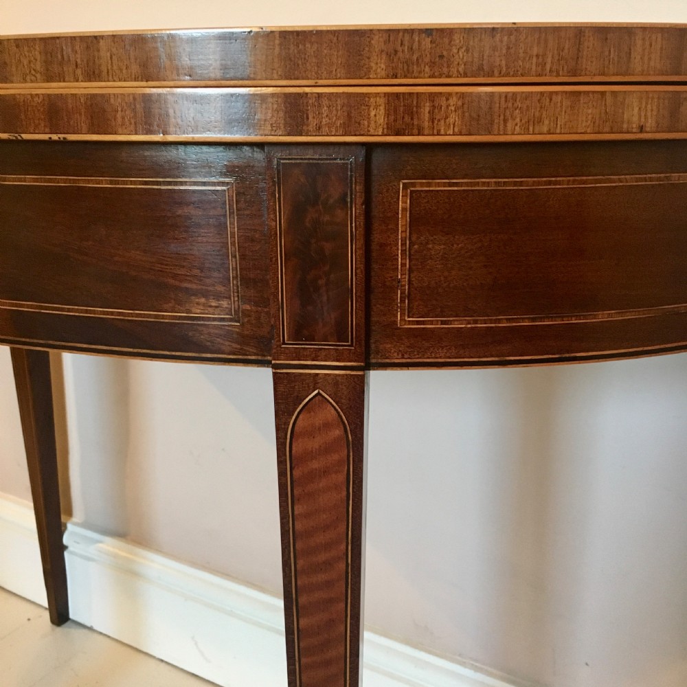 Georgian card table View III