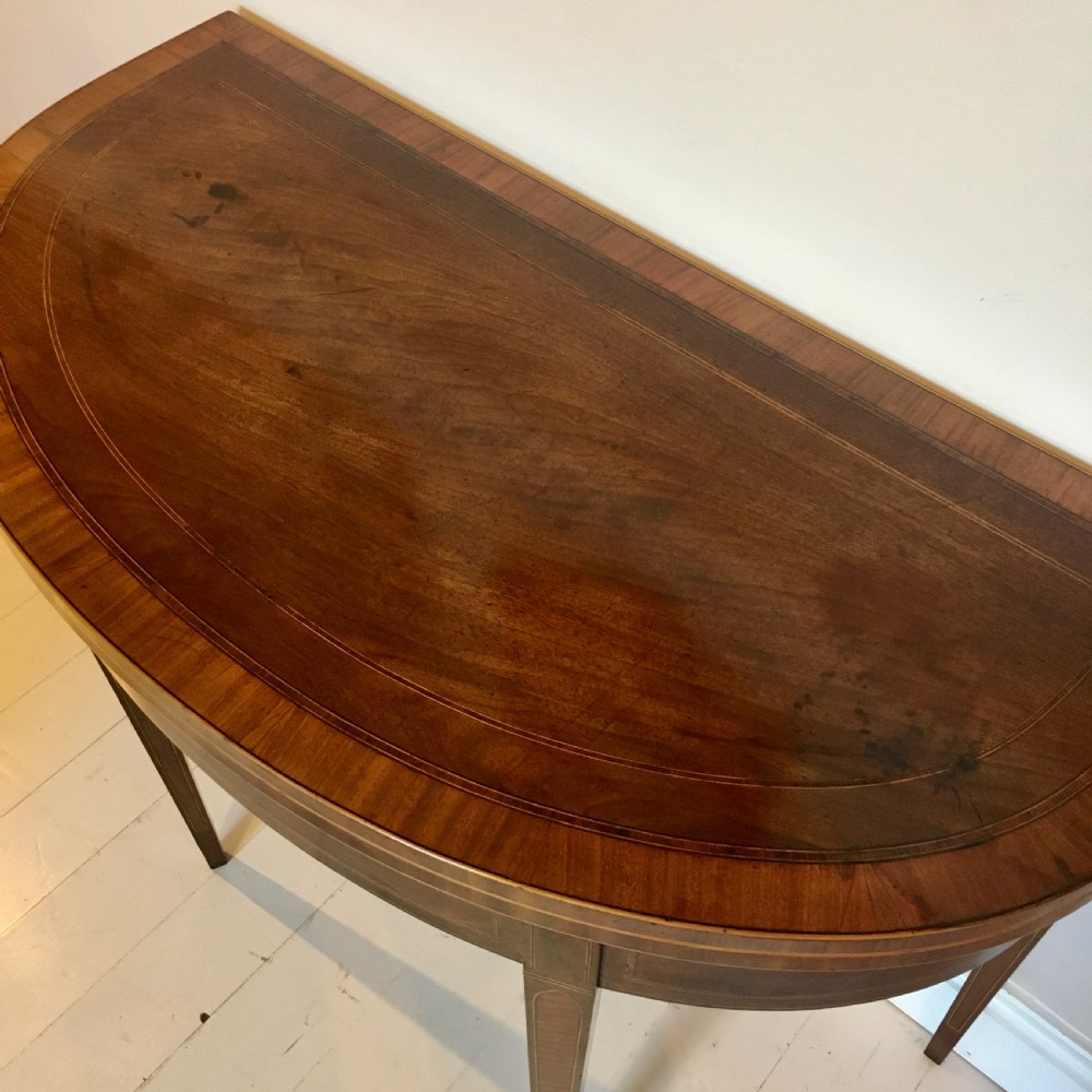 Georgian card table View IV