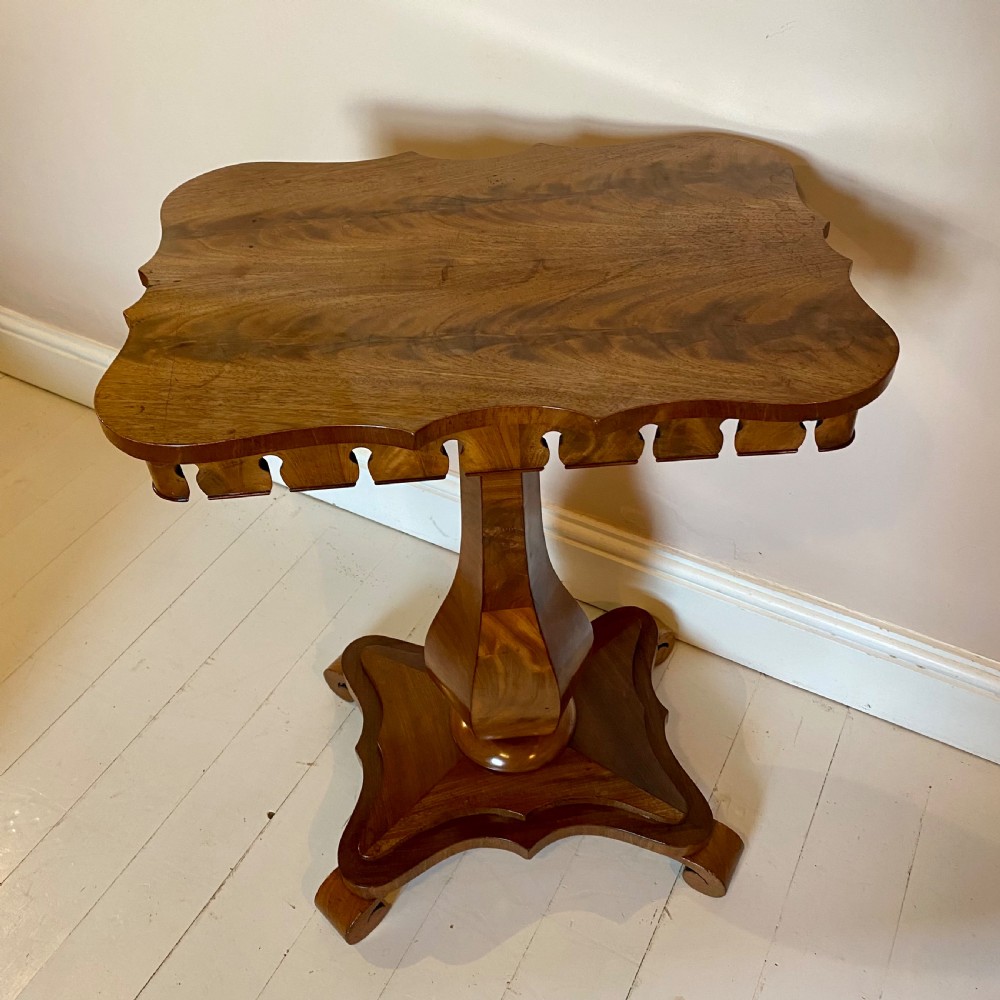 19th century side table View VIII
