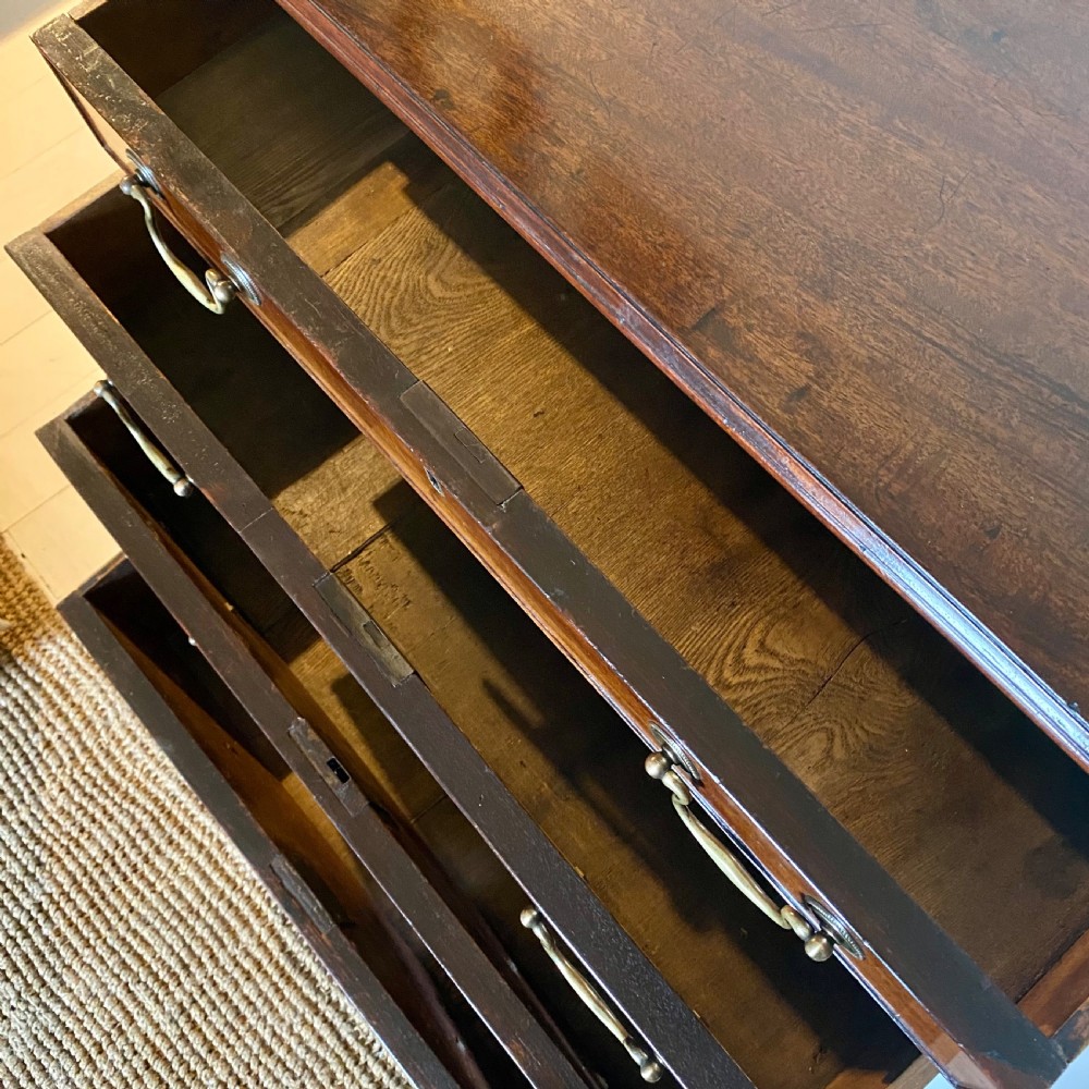 Small 19thc mahogany chest of drawers View VIII