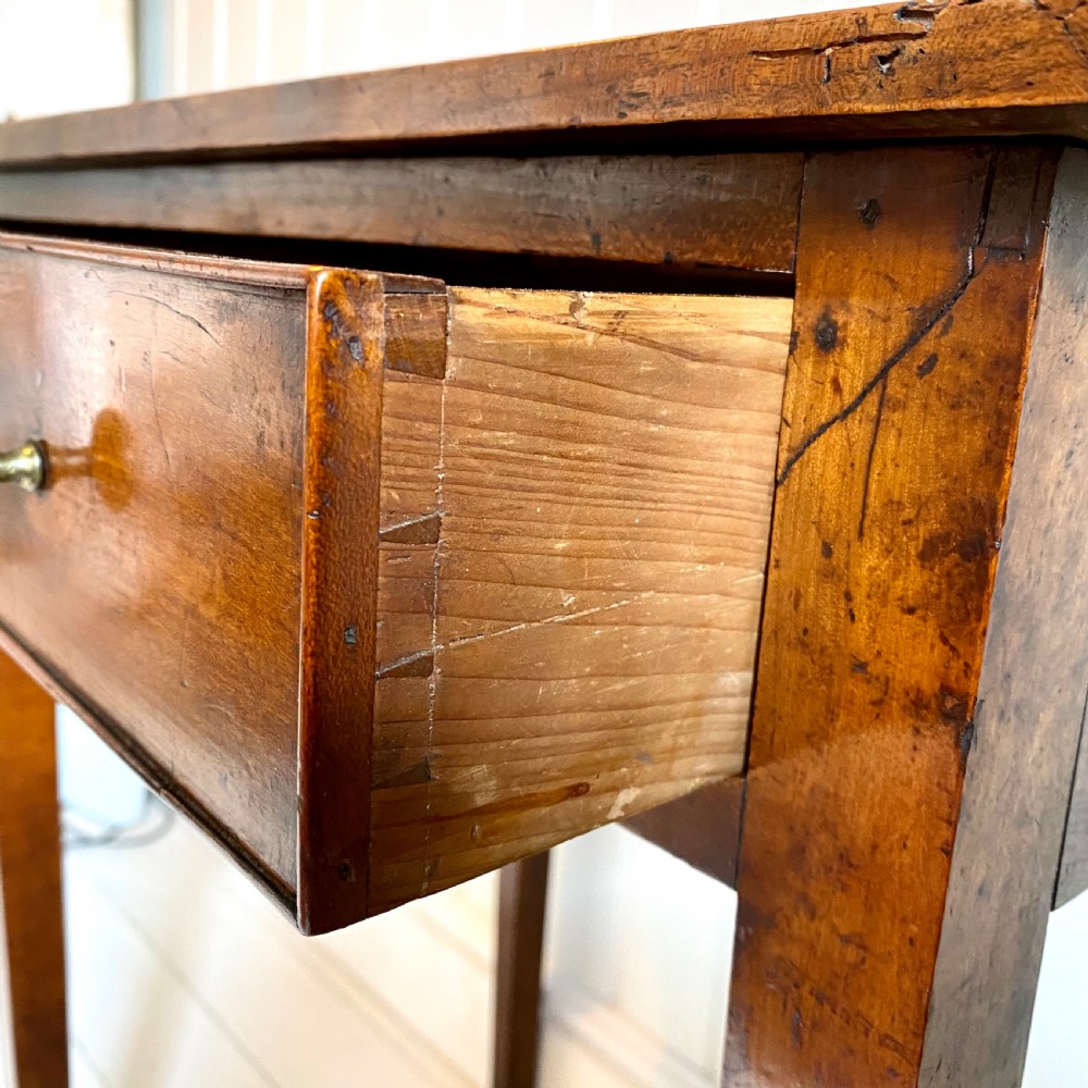 19th century fruitwood side table View VI