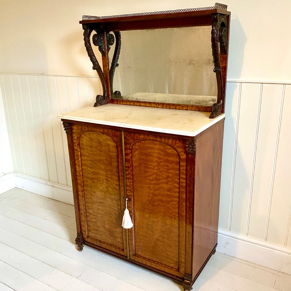 C19th Mahogany chiffonier