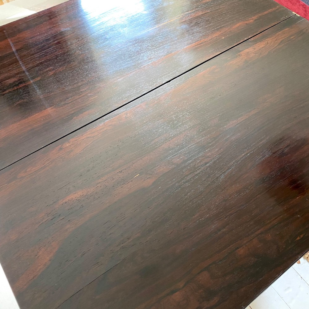 19th century rosewood tea table View VII