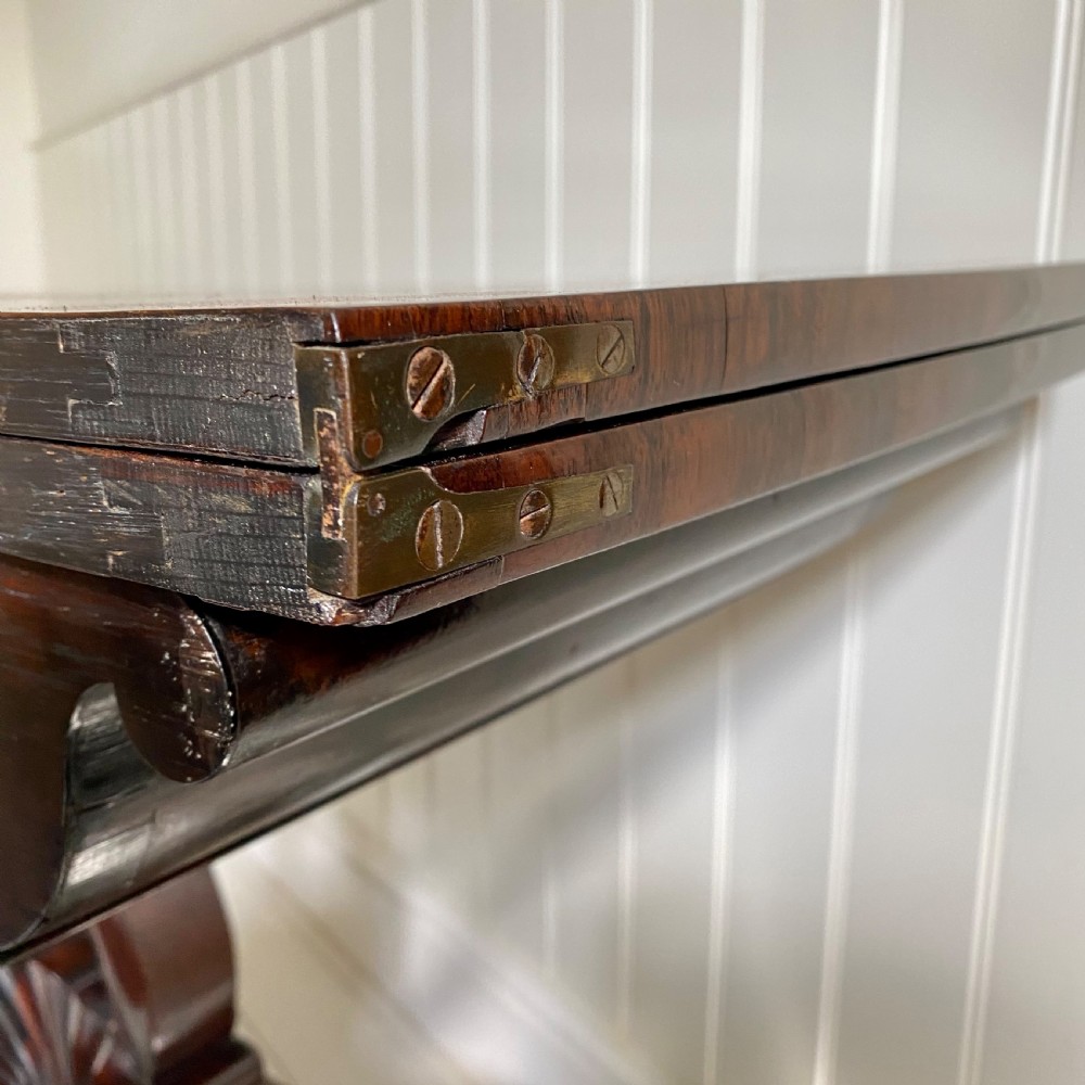 19th century rosewood tea table View X