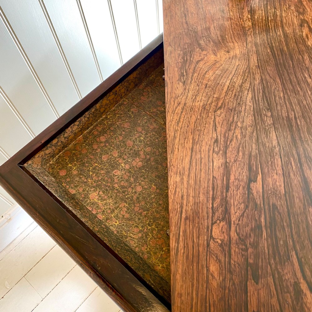 19th century rosewood tea table View XI