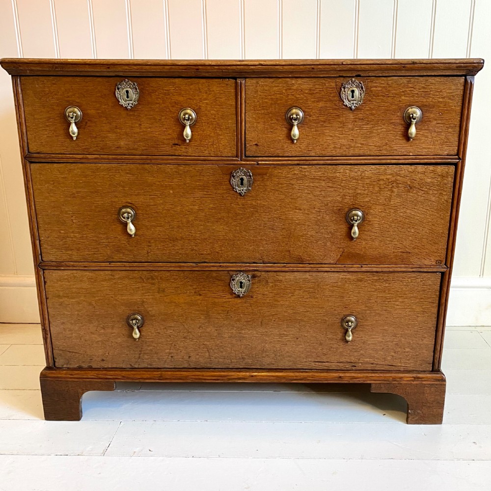 18th century oak chest of drawers 