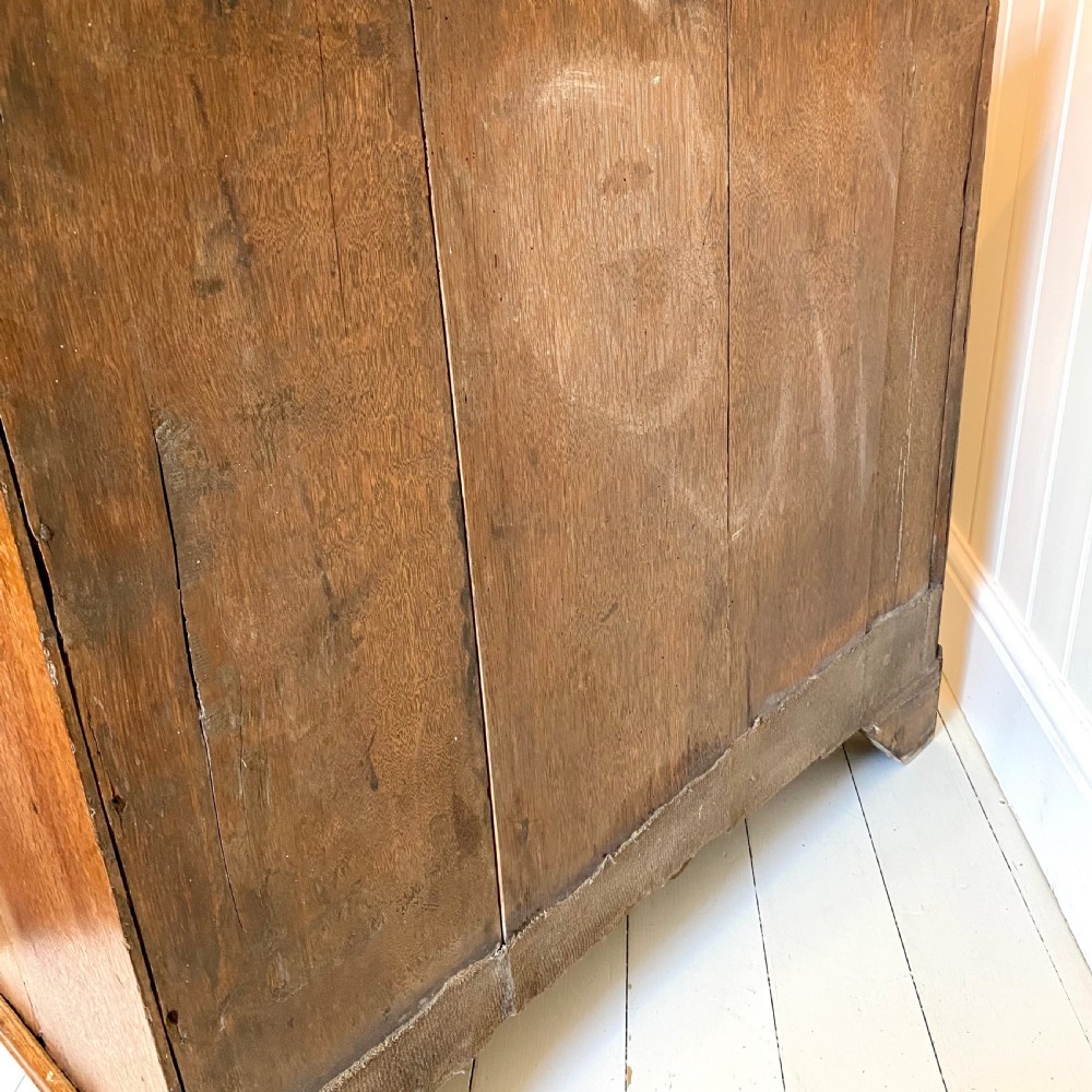18th century oak chest of drawers  View X