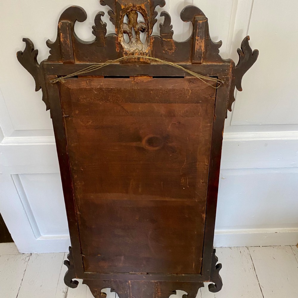 Georgian mahogany mirror View IX