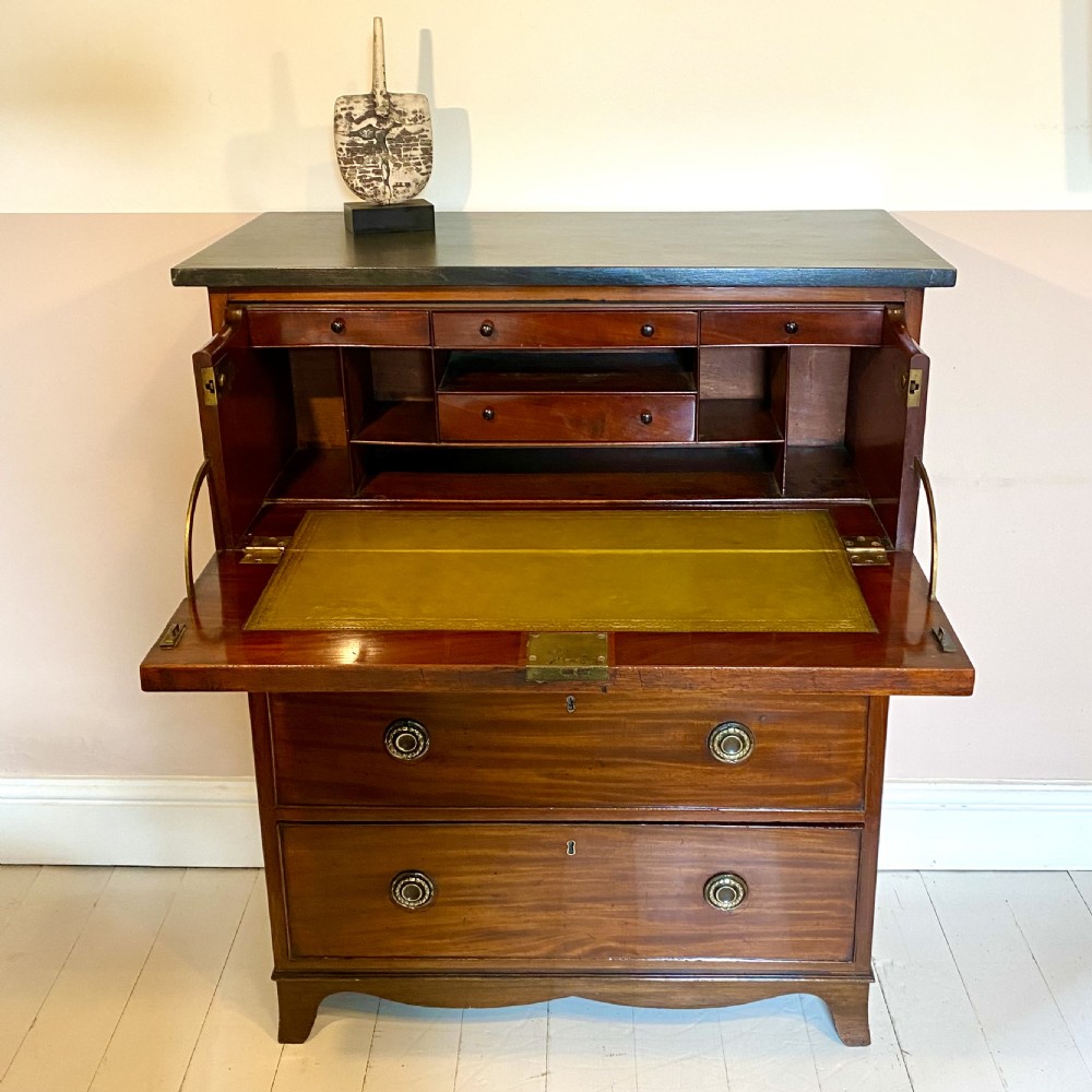 19th century secretaire chest of drawers