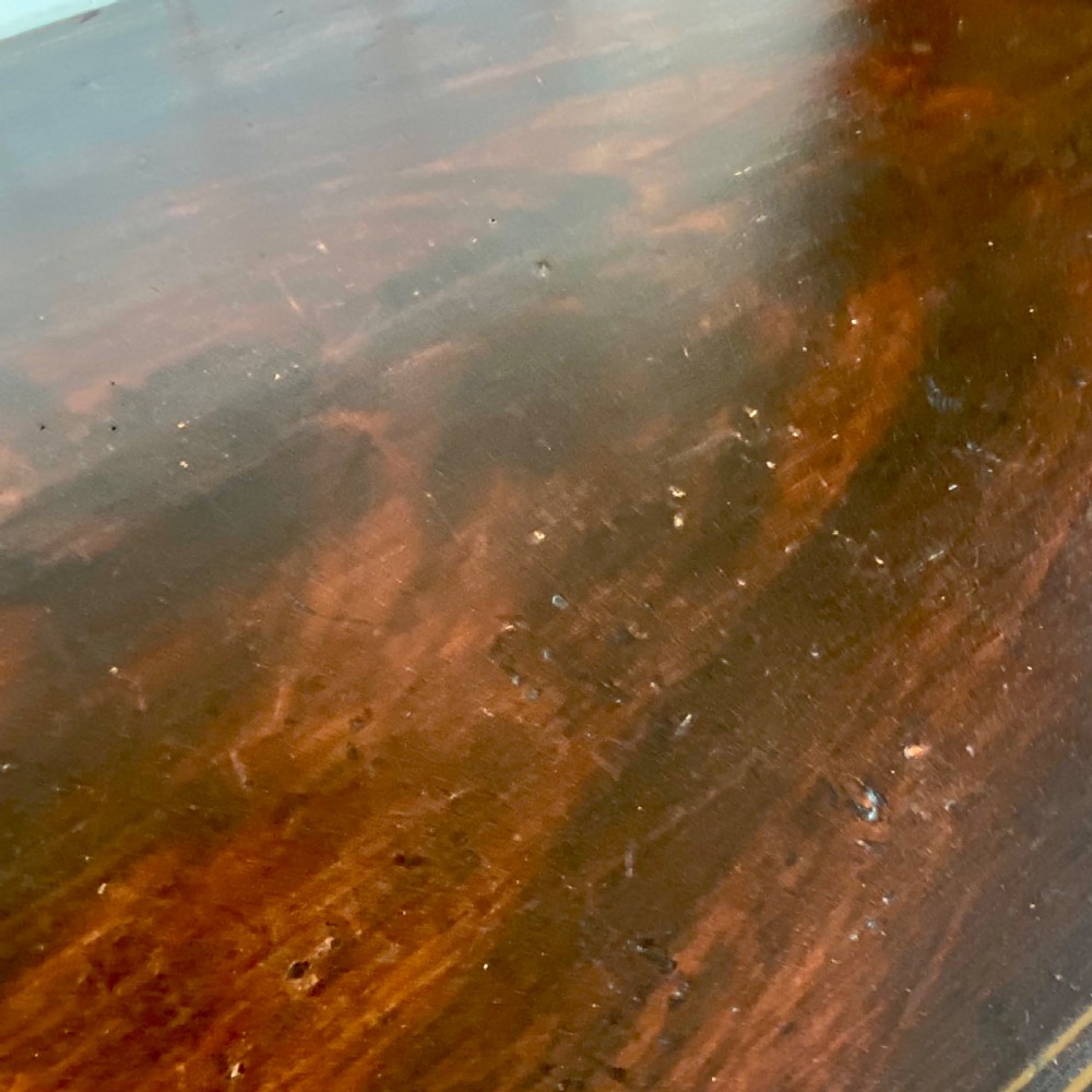 Regency simulated mahogany side table View VII