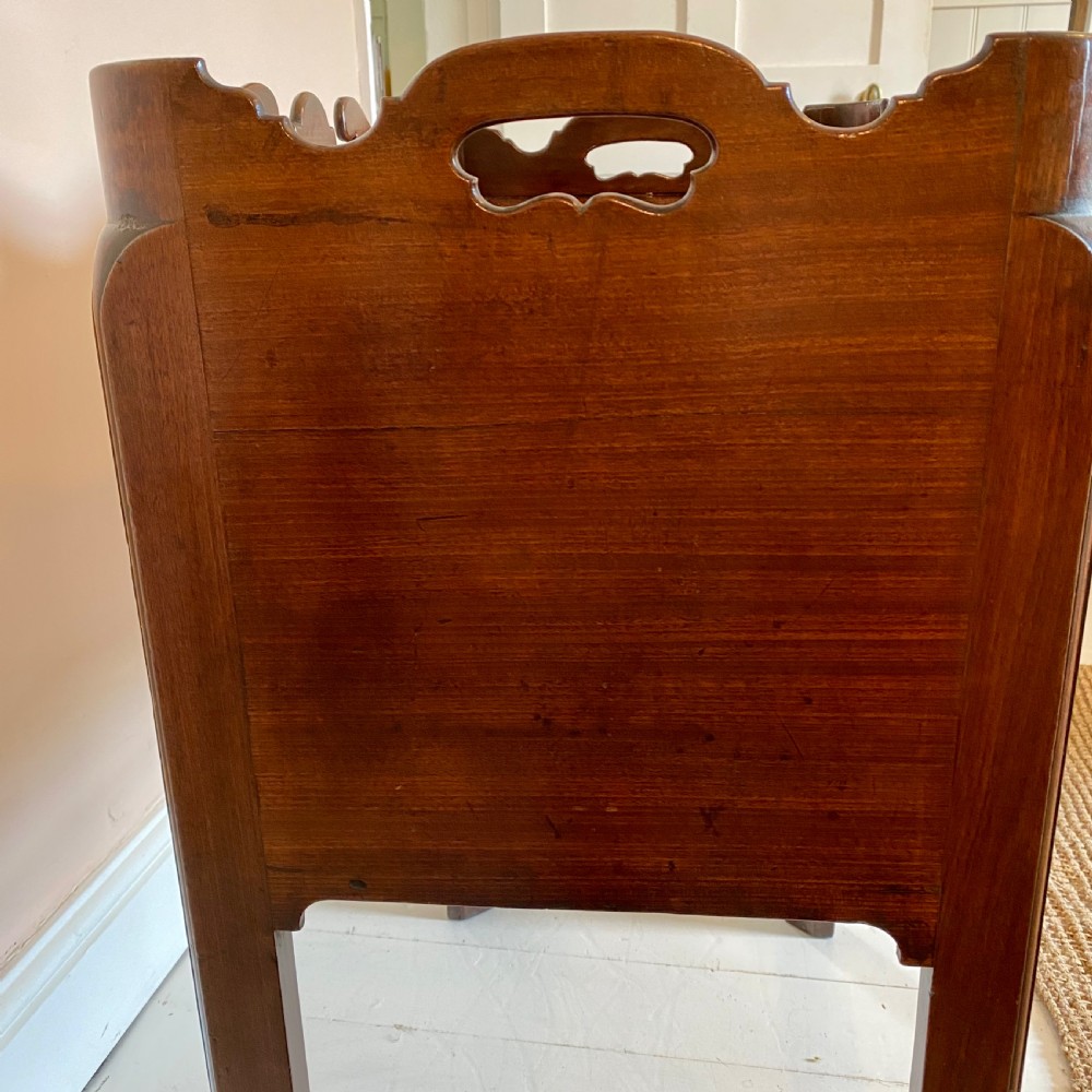 Georgian mahogany bedside cupboard View VI