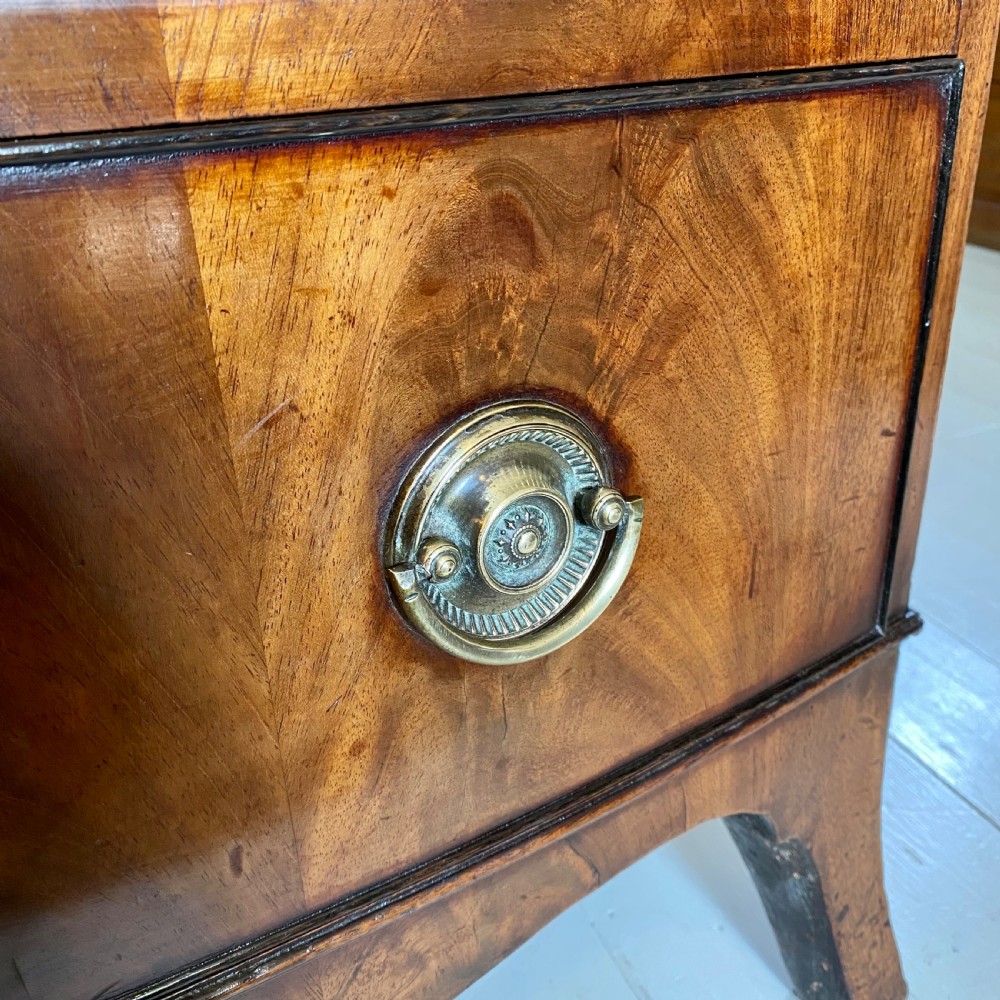 Regency mahogany chest of drawers View III