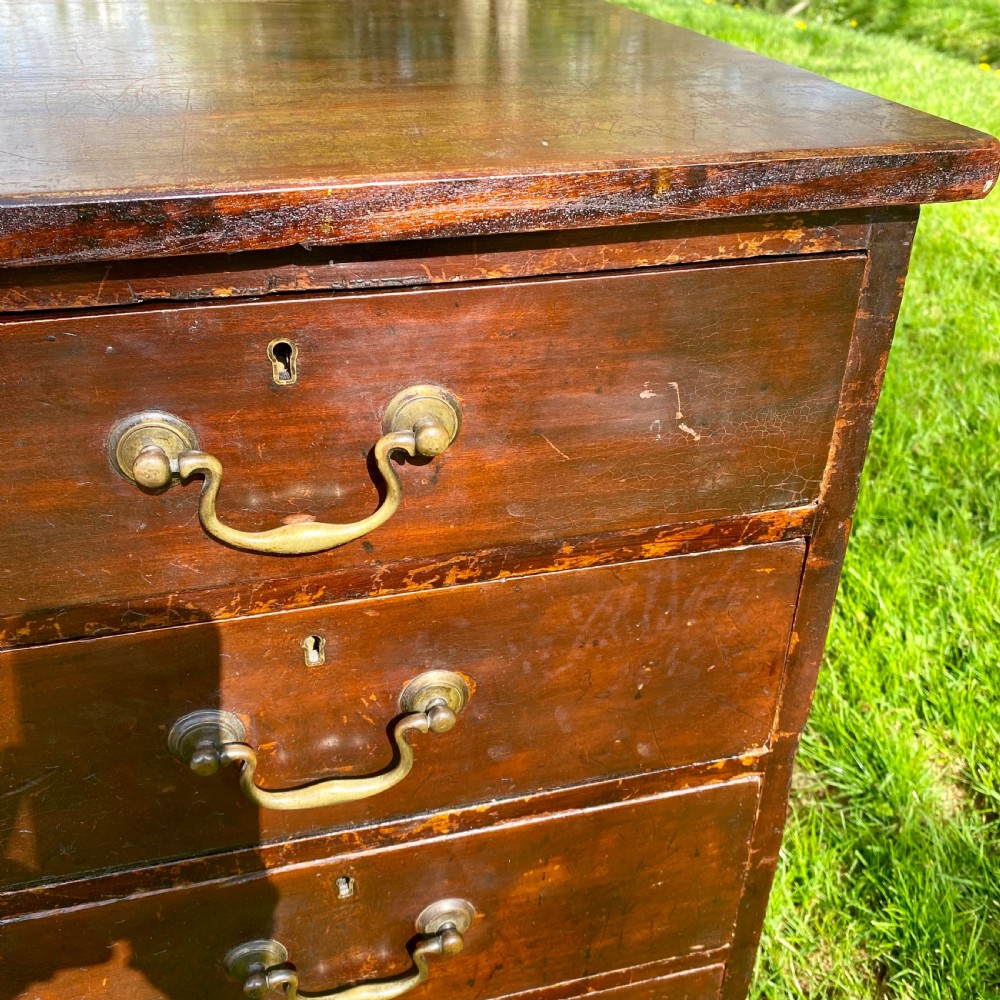 19th century mahogany chest of drawers  View IV