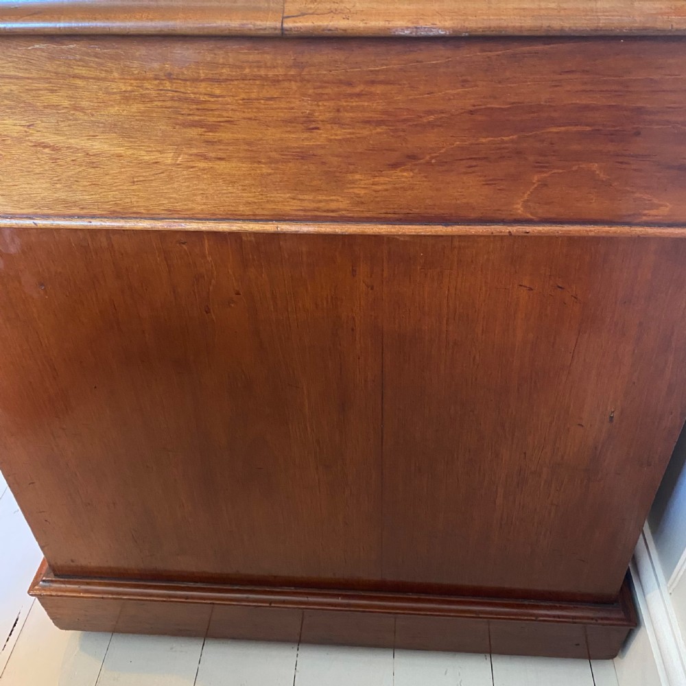 19th century mahogany pedestal desk View IX
