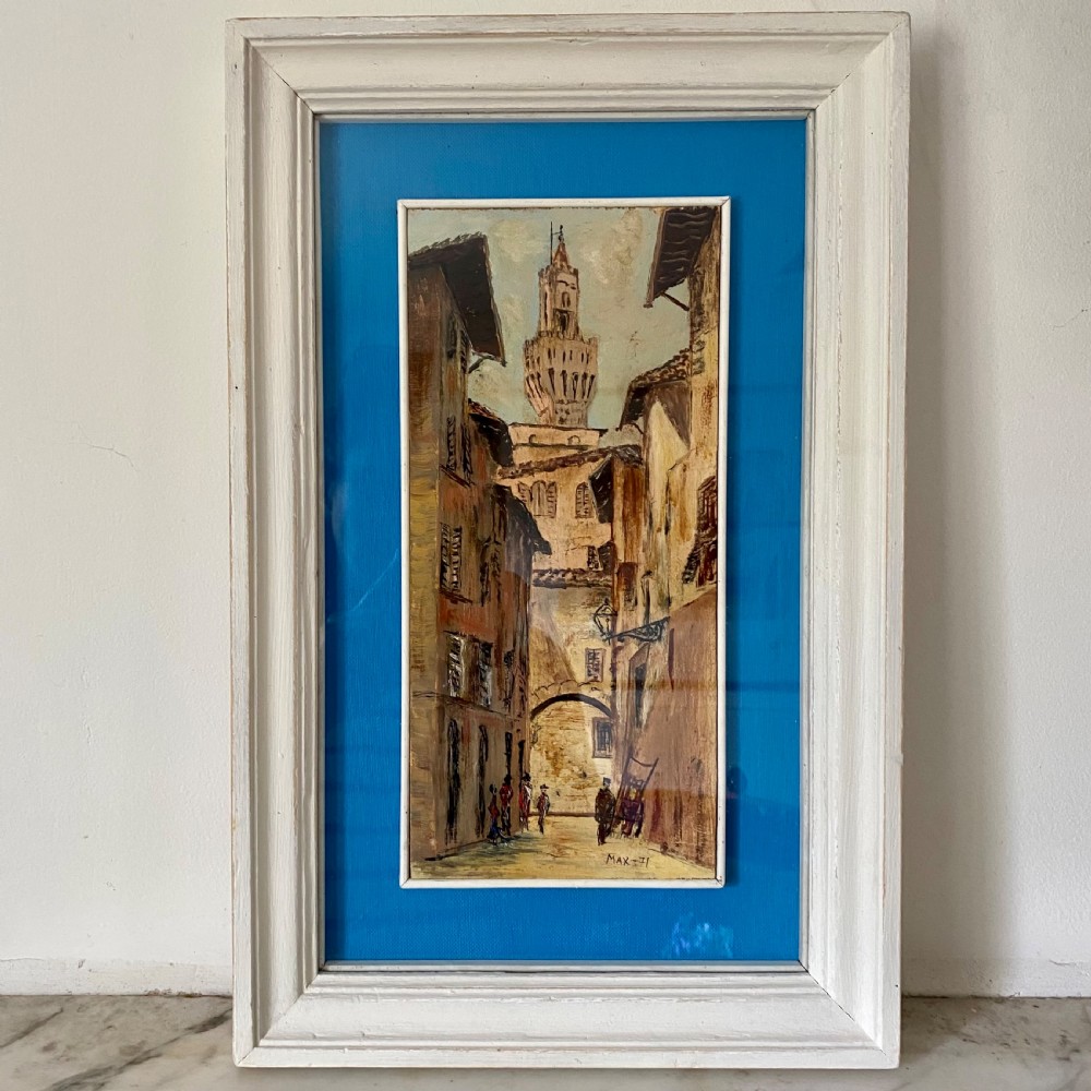Oil paintings on board View III