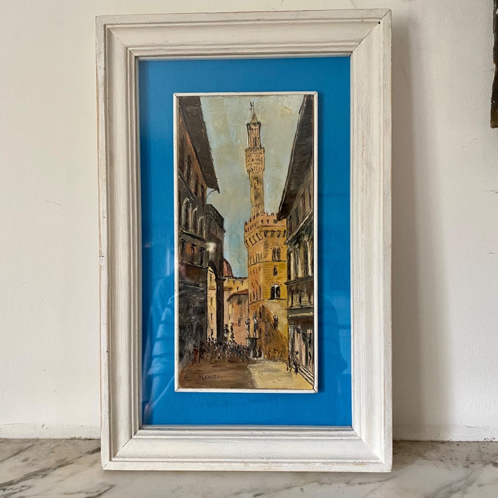 Oil paintings on board View IV