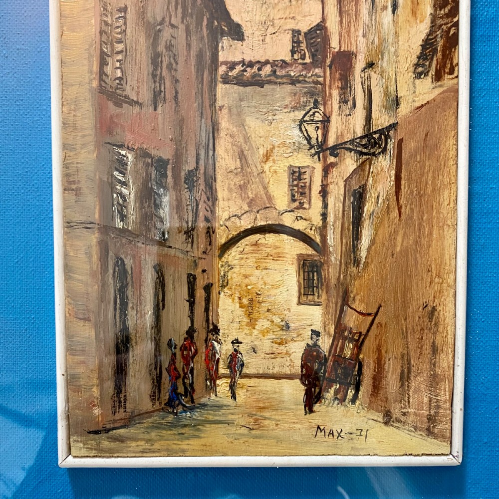Oil paintings on board View IX