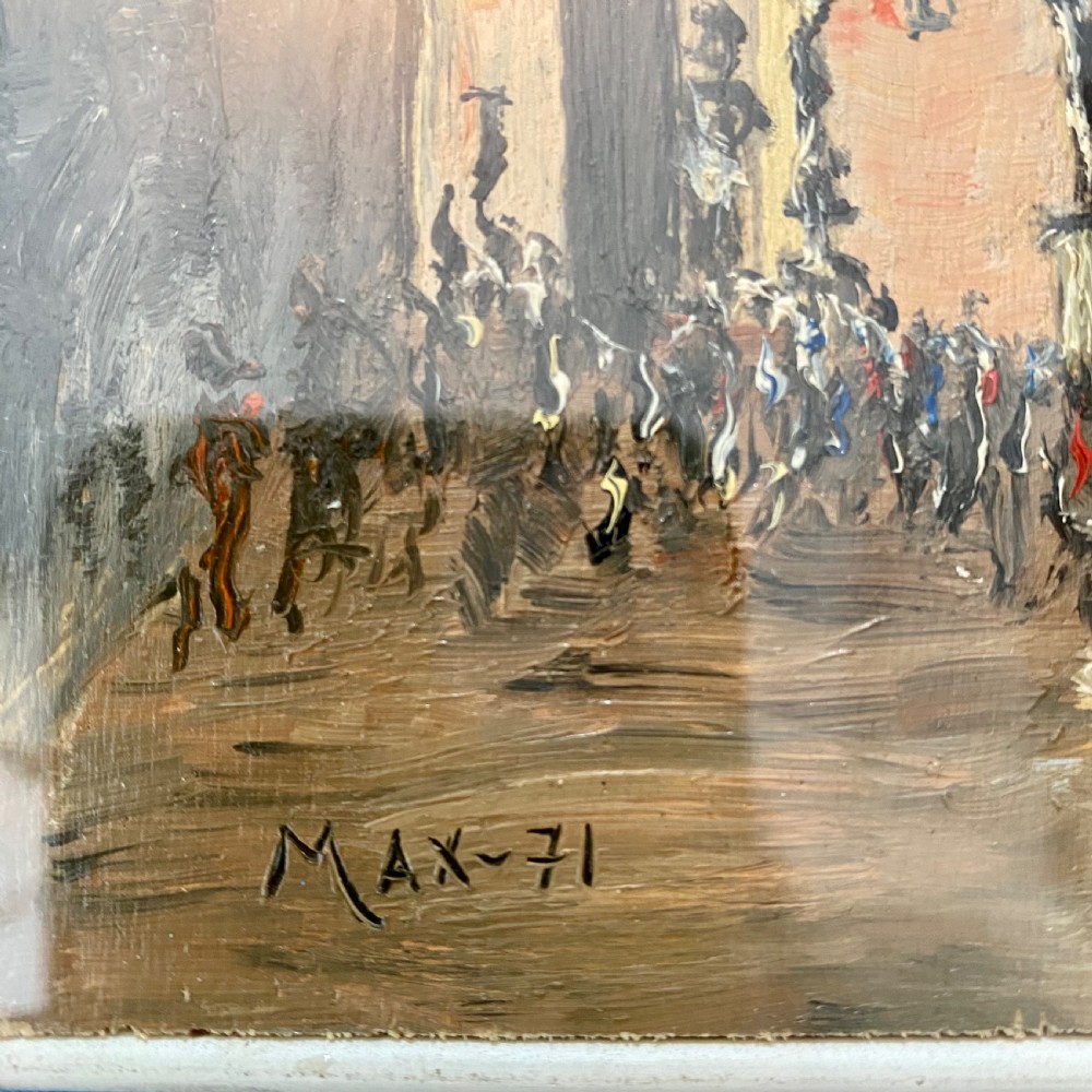 Oil paintings on board View XII
