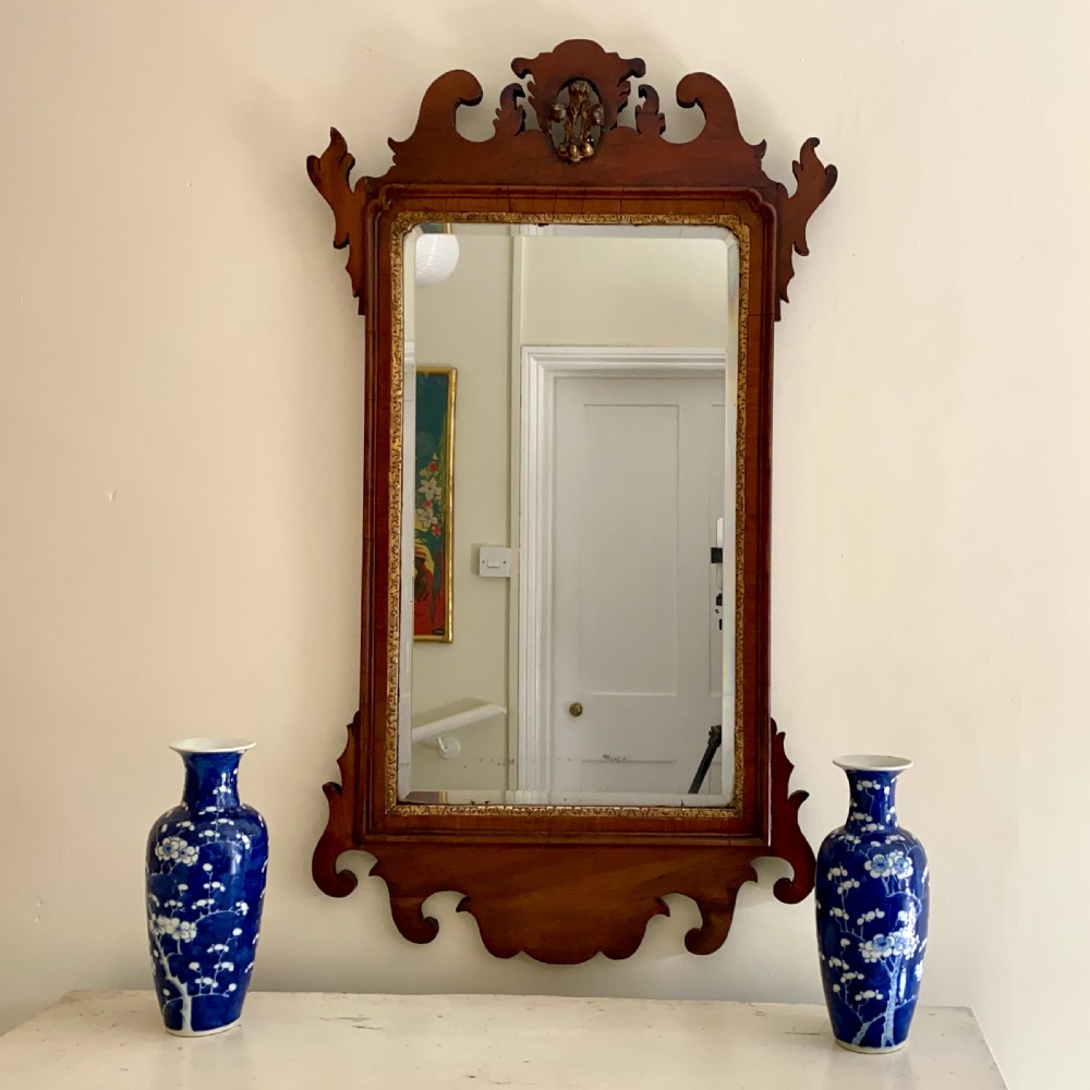 Georgian mahogany mirror