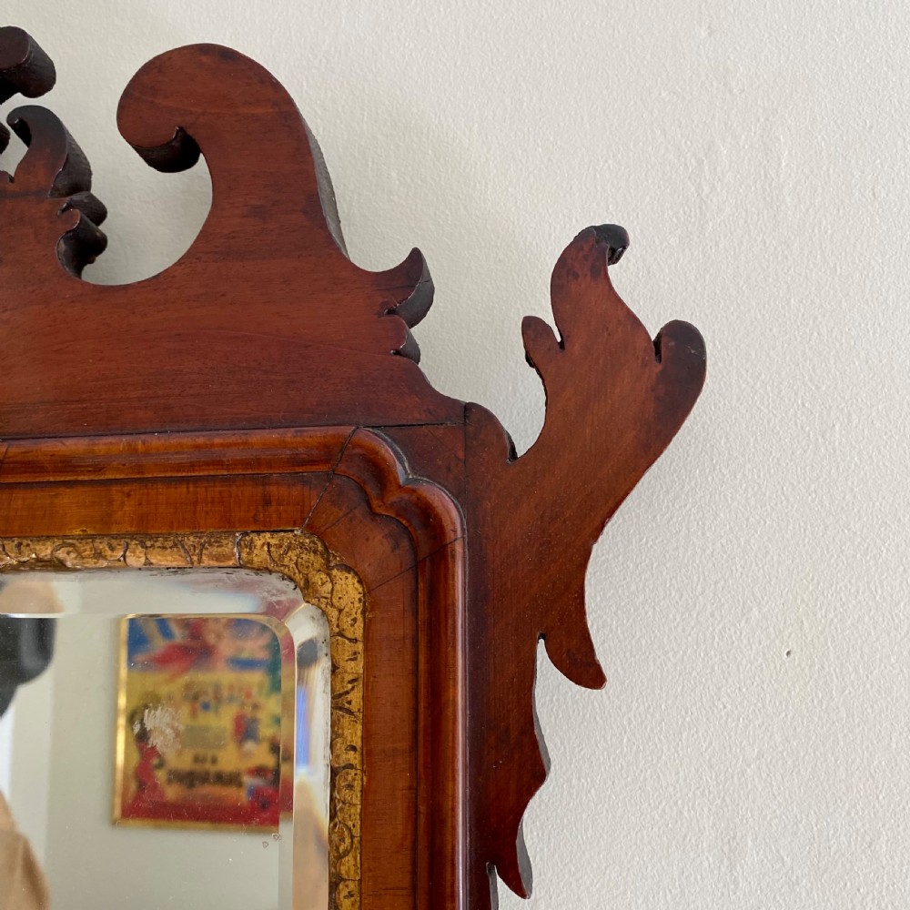 Georgian mahogany mirror View IV