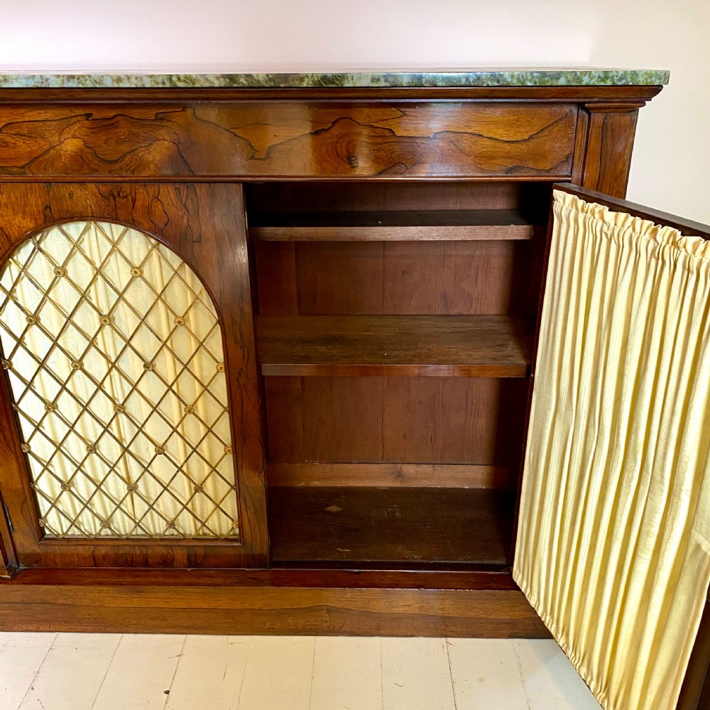 19th century rosewood chiffonier  View X