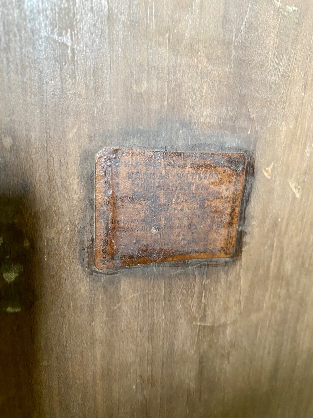 19th century walnut glazed bookcase View III