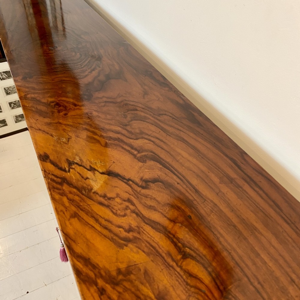 19th century walnut glazed bookcase View VI