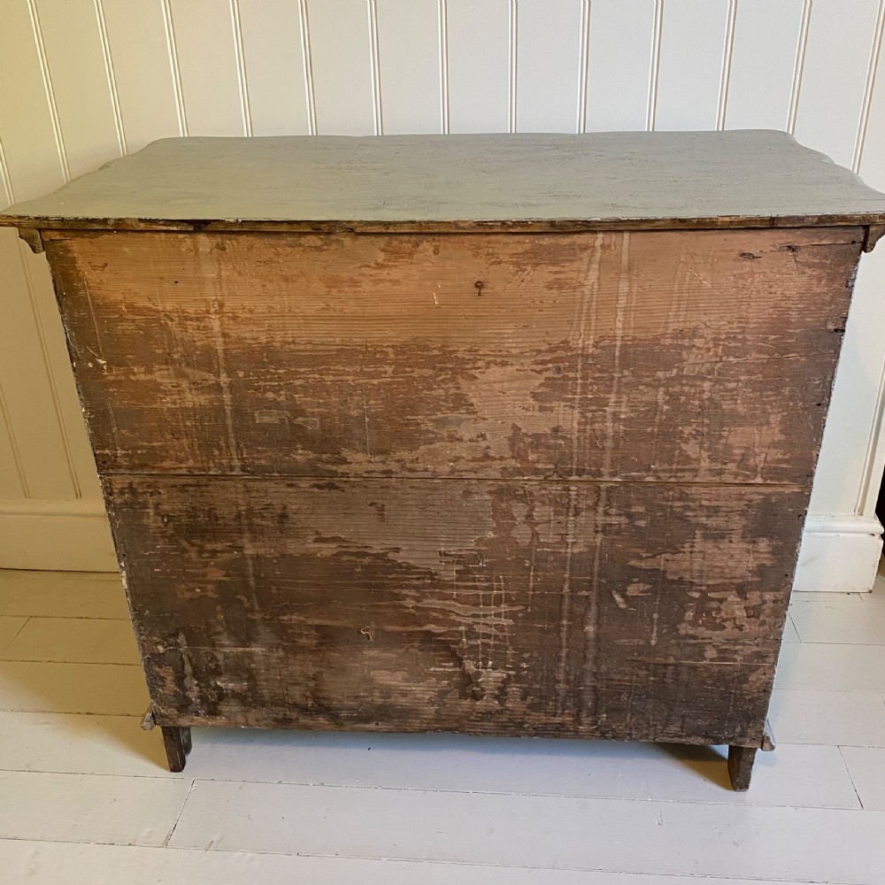 19th century continental painted chest of drawers View XI