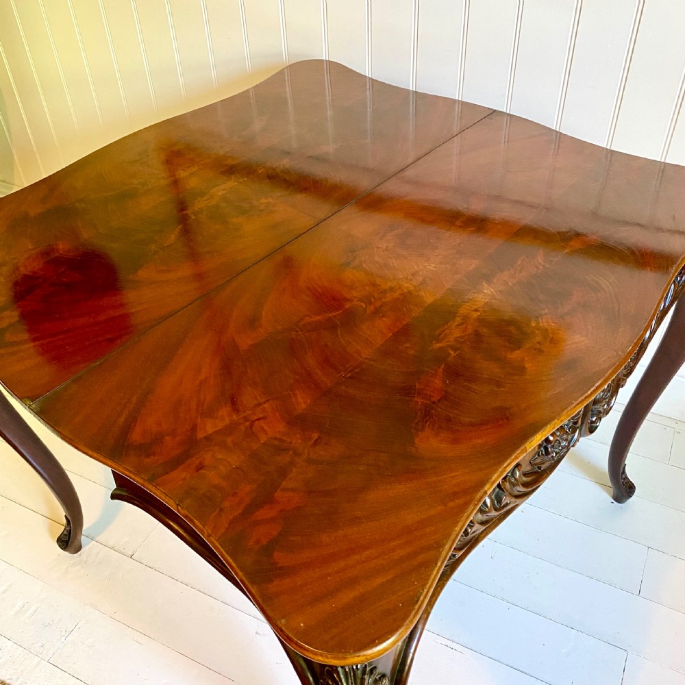 19th century French tea table View VIII