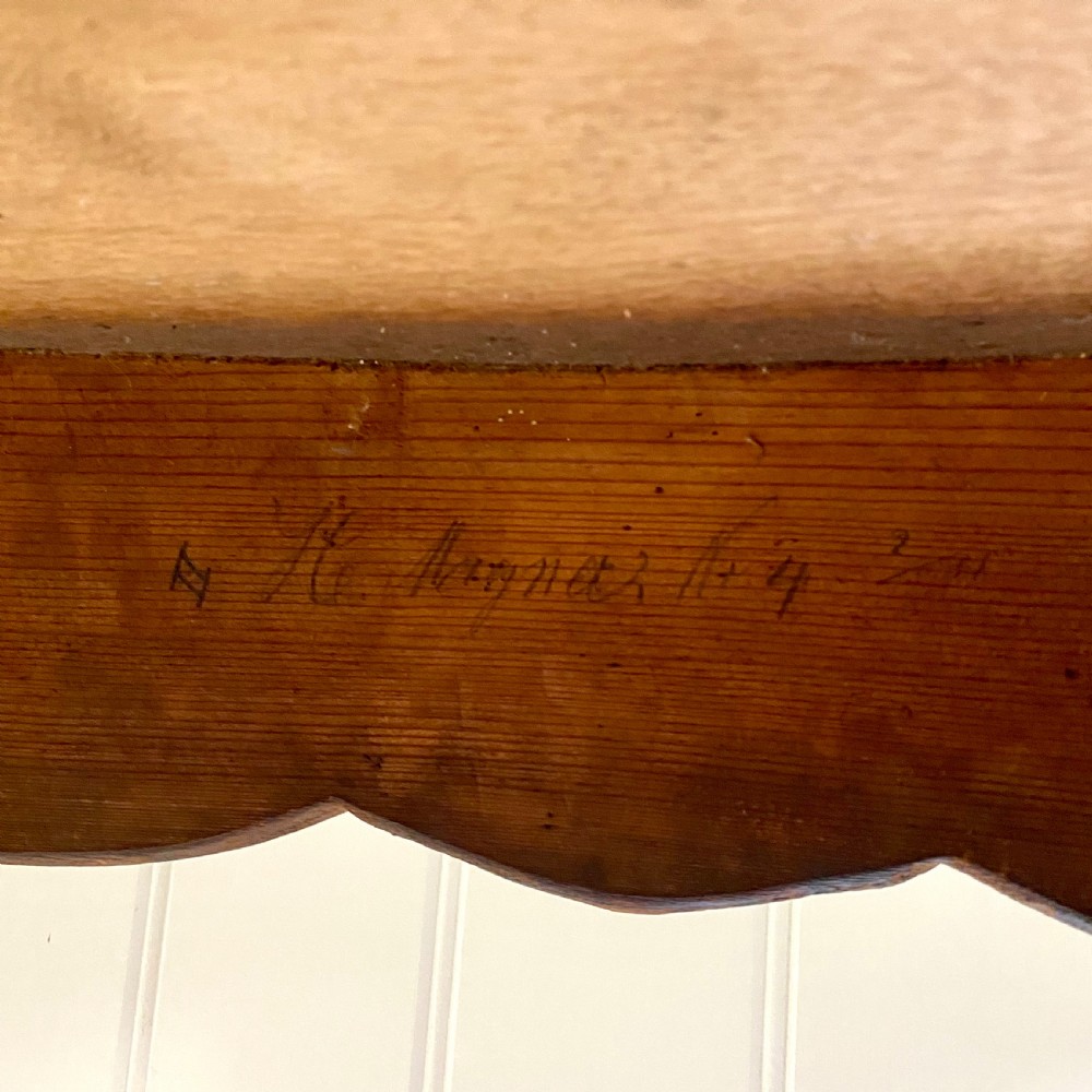 19th century French tea table View XI