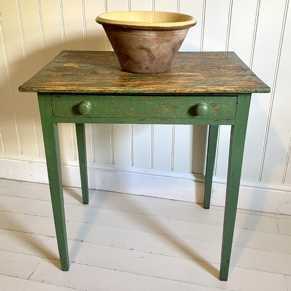 Victorian painted side table
