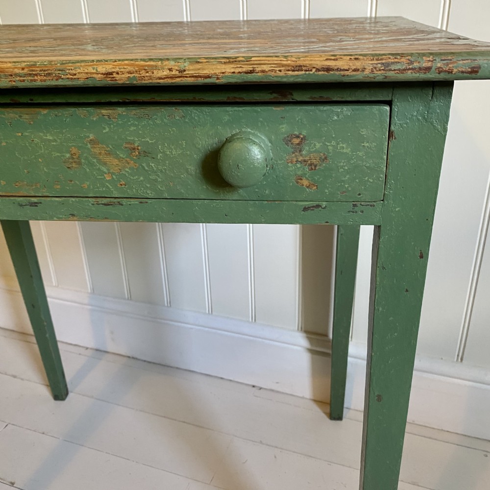 Victorian painted side table View IV