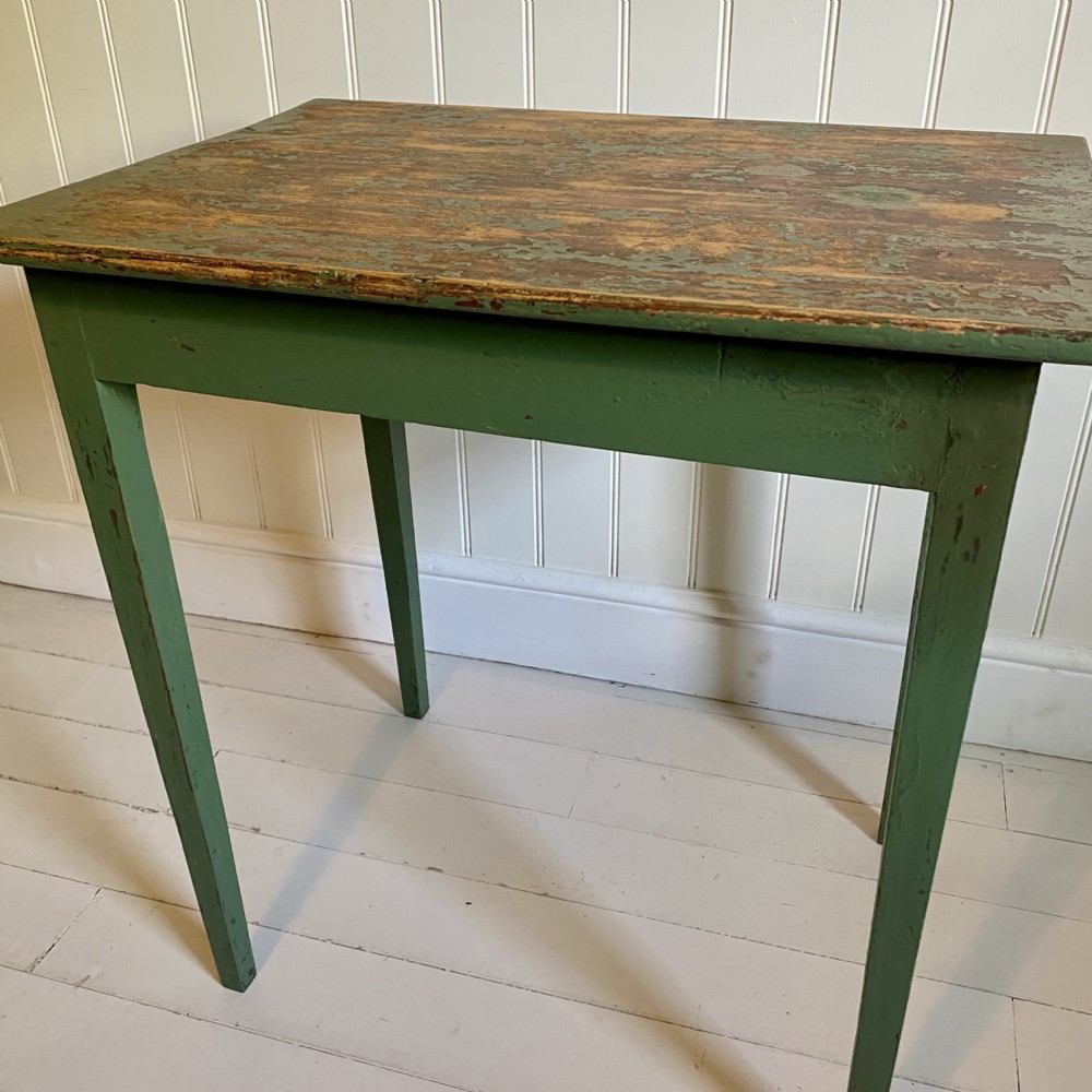 Victorian painted side table View VI