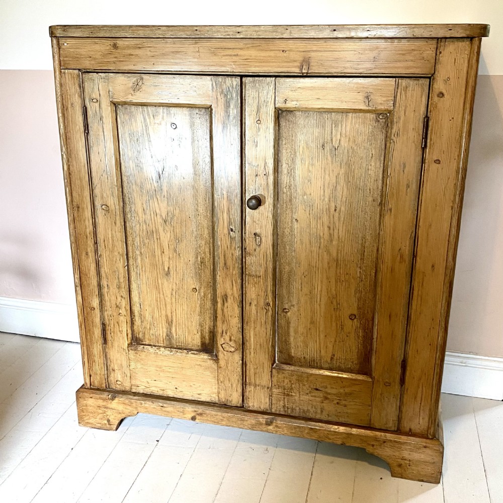Victorian pine cupboard
