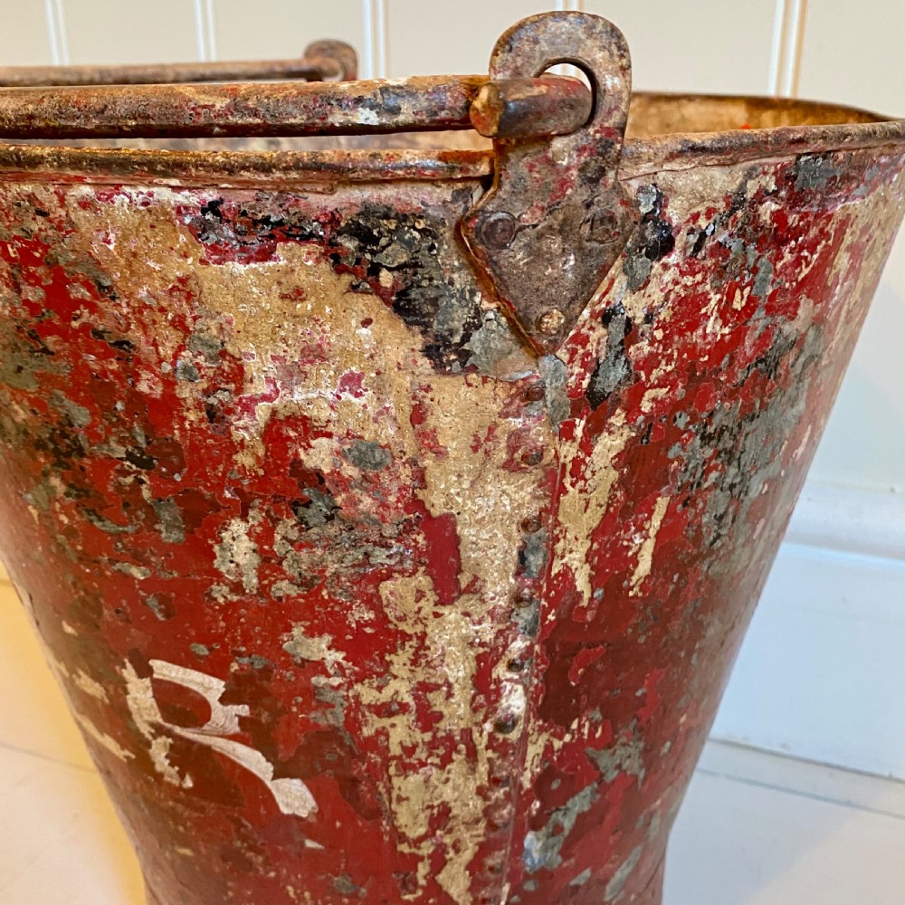 Vintage fire bucket  View III