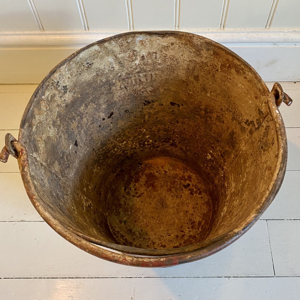 Vintage fire bucket  View IV