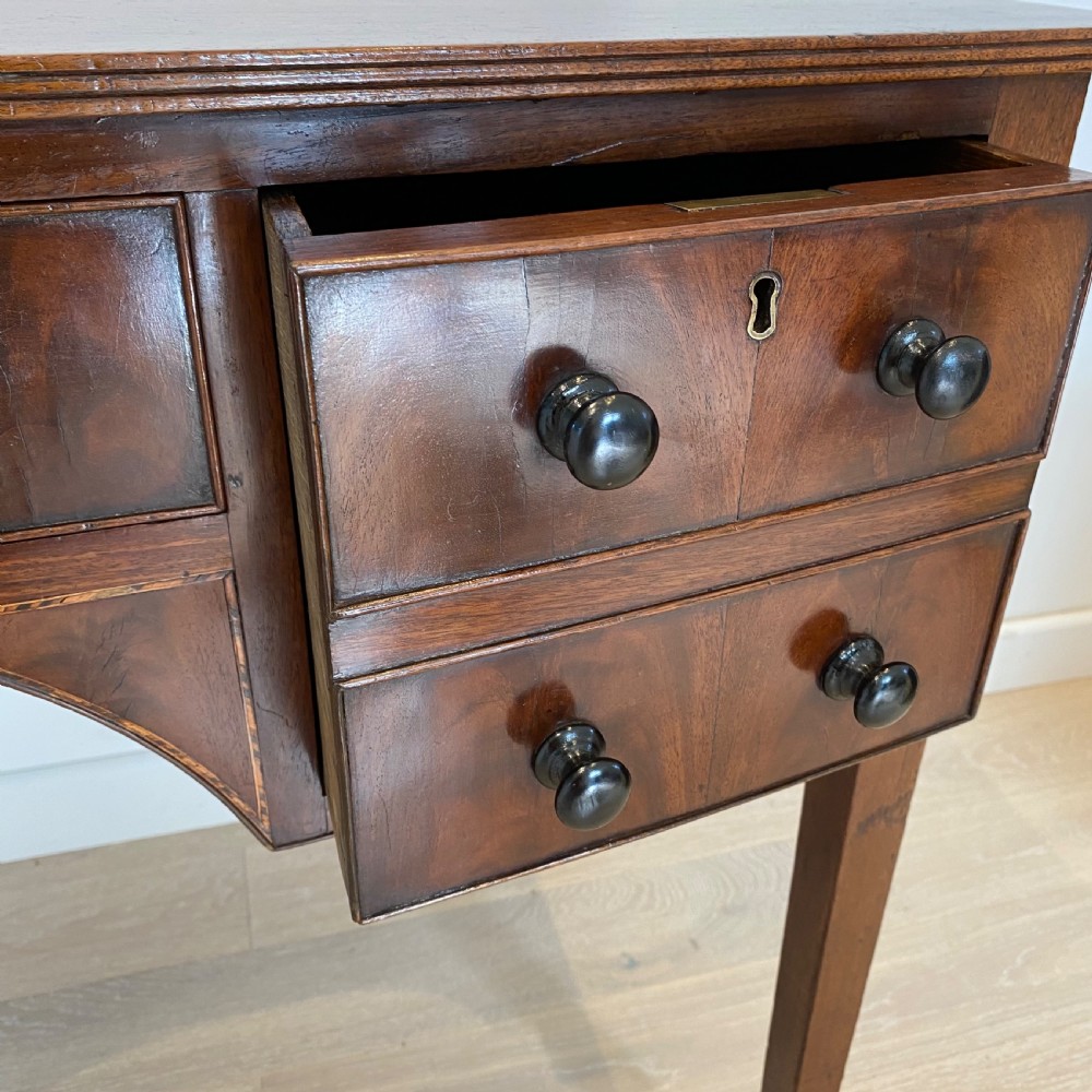 C19th mahogany sideboard writing table View VIII