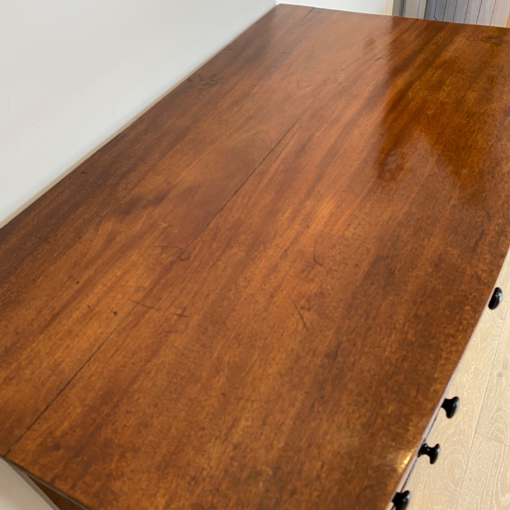 C19th mahogany sideboard writing table View X